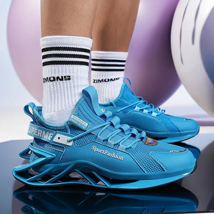 Mens Running Shoes 2026 New Mesh Breathe Sole Anti Slip Wear Resistant Daily Sports Trendy Fashion Casual Sneakers for Men