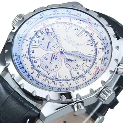 JARAGAR 212 Men’s Automatic Mechanical Watch – Fashion, Business, Luxury, Week Calendar – Men’s Watch – Premium Gift – Reloj Hombre