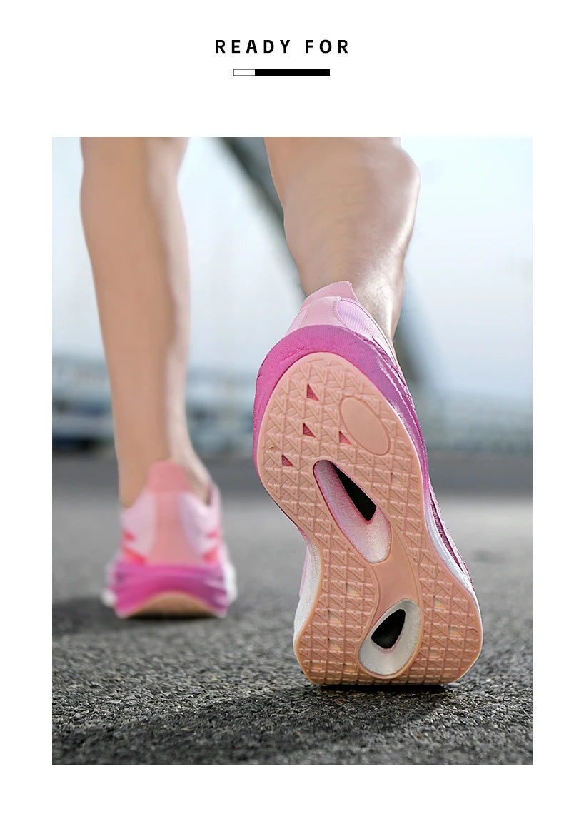 NEUE Laufschuhe mit Carbonplatte für Marathon, Herren, sportlich, atmungsaktiv, leicht, Damen, bequeme rutschfeste Sportsneaker, Casual