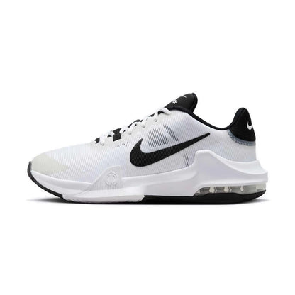 „Nike Air Max Impact 4“ žemi krepšinio bateliai: kasdieniai, universalūs, neslystantys, patvarūs, su amortizacija DM1124-402