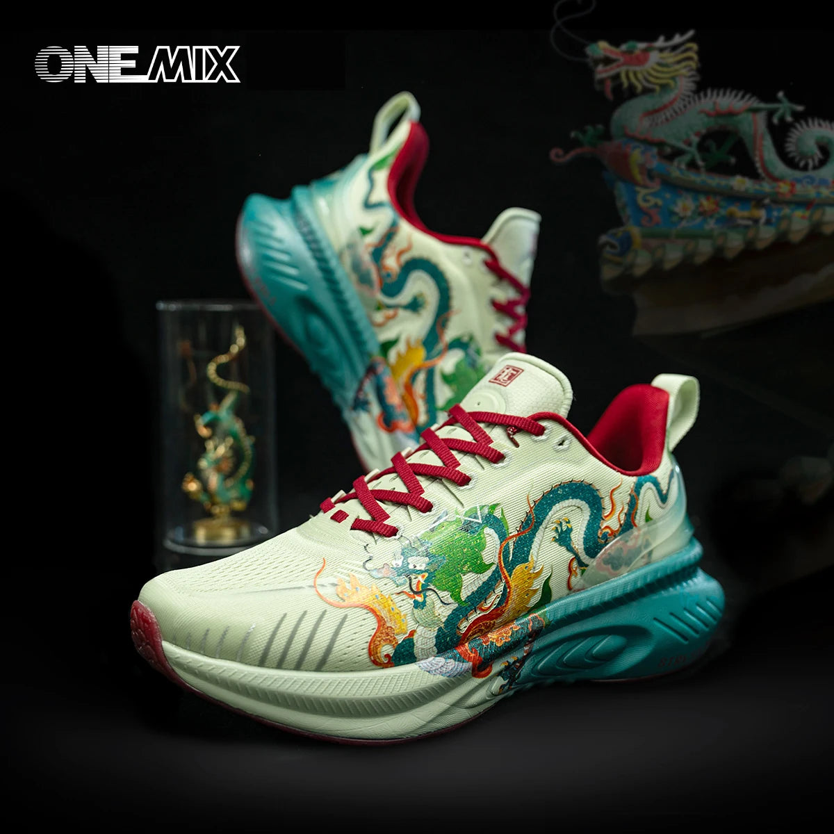 Onemix Original Running Shoes for Men Ultralight Wear-Resistant Gym Outdoor Women Workout Breathable Sports Male Sneakers