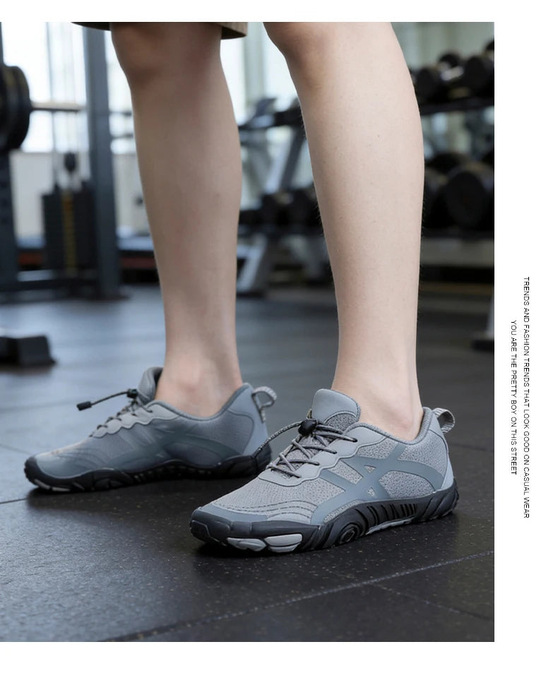 Couple Outdoor Sports Aqua Shoes, Barefoot Shoes, Quick-Dry Beach Swimming Fitness Wading Hiking Cycling Water Sneakers Shoes