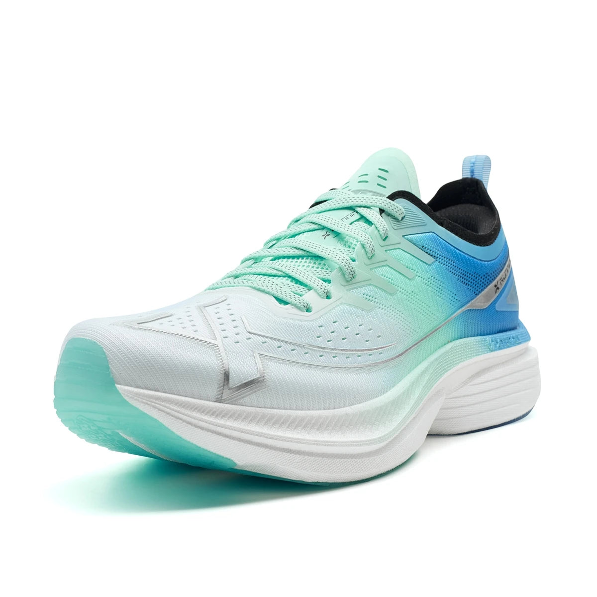 Xtep One Piece Model 3.0 Men Running Shoes 2025 Spring Comfortable Stability Cushion Rebound Racing Sneakers 875219110030