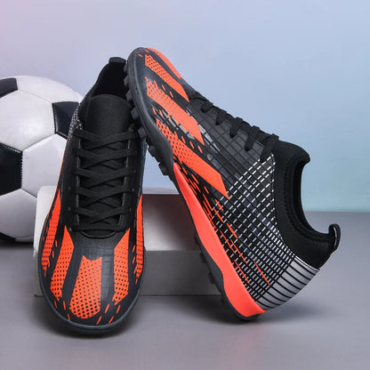 Men Professional Football Shoes Society TF/FG Soccer Shoes Cleats Original Indoor Football Field Boots Grass Training Sneakers