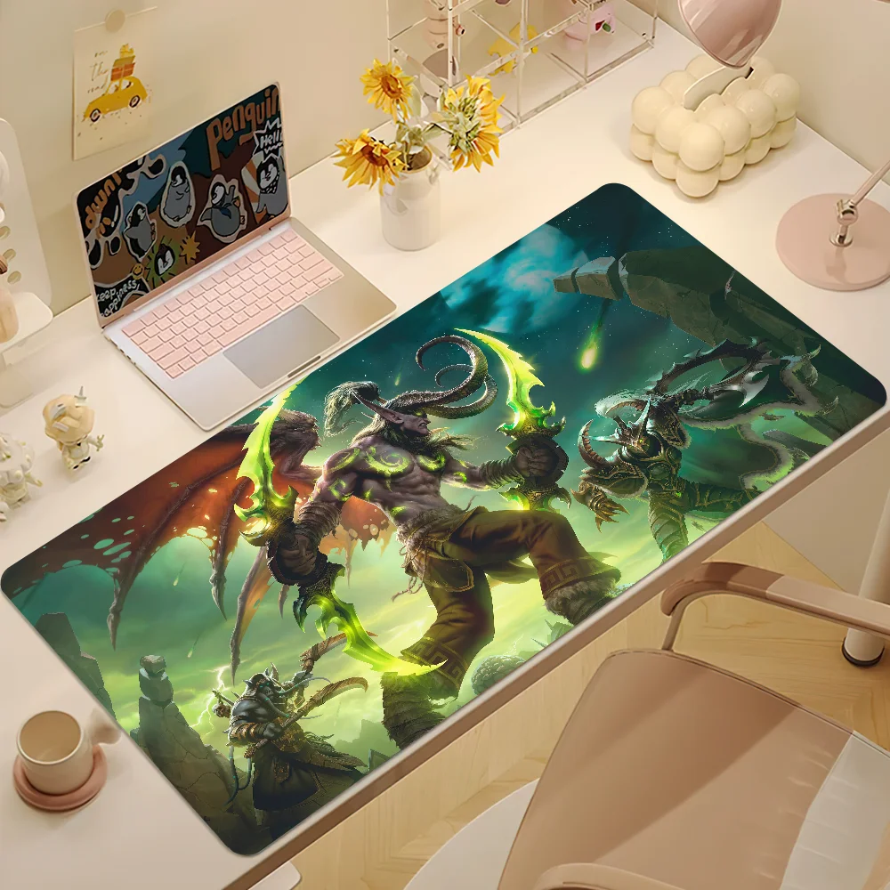 World of Warcraft Midnight Mouse Pad Non-slip Thickened MousePad Large Writing Lockedge Office Student Gaming Cushion
