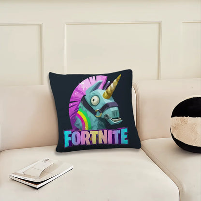 Game F-Fortnite Kissenbezug, dekorativer Kissenbezug für Zimmer, Zuhause, Sofa, Wohnzimmer, Büro und Auto, nordische Schlichtheit
