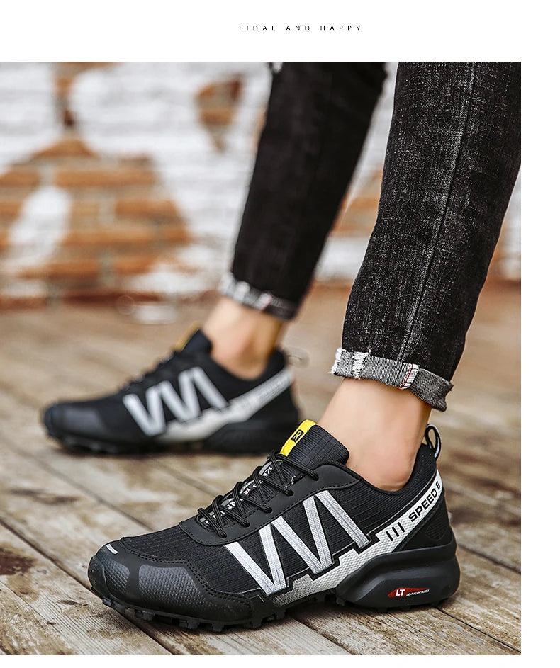 Waterproof Men and Women Cycling Shoes MTB Bike Riding Shoes Motorcycle Shoes Bicycle Shoes Hiking Sneakers for Men