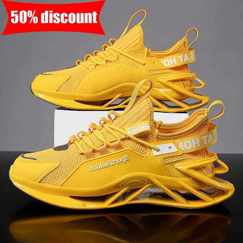 Mens Running Shoes 2026 New Mesh Breathe Sole Anti Slip Wear Resistant Daily Sports Trendy Fashion Casual Sneakers for Men