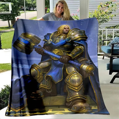 3D World of Warcraft pattern printed blanket bedroom living room home decor picnic blanket child room bed blankets birthday gift