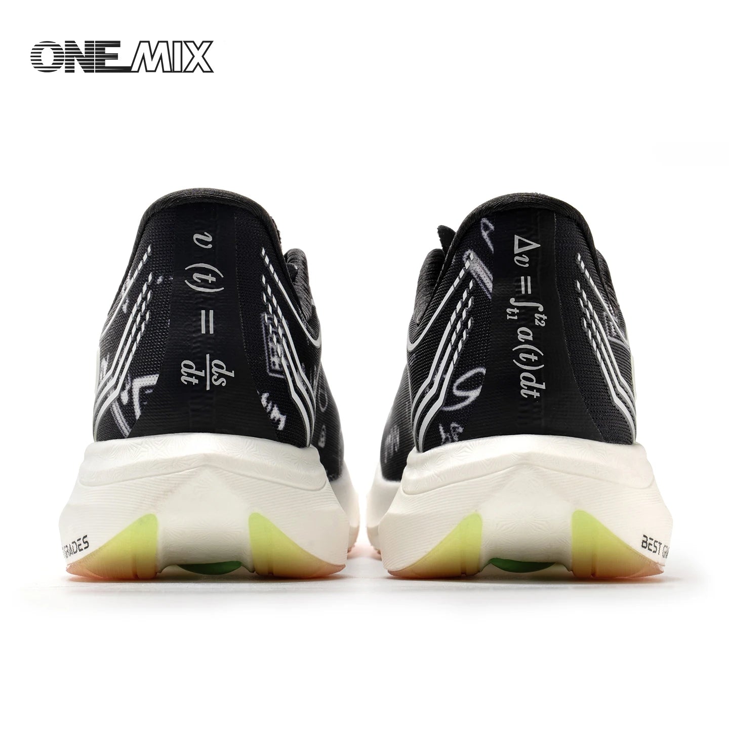ONEMIX-Nylon Carbon Board Marathon Running Racing Shoes, Professional Stable Support, Shock-relief, Ultra-light Rebound Sneaker