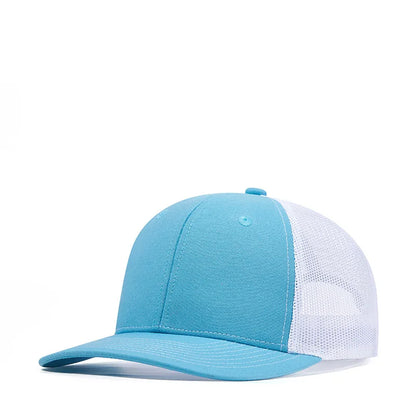 Czapki z daszkiem typu „trucker” w 38 kolorach, na świeżym powietrzu, z zatrzaskiem, czapki typu „dad hat”, hip-hopowe, męskie, damskie, regulowane, dla chłopców i dziewcząt, czapki baseballowe