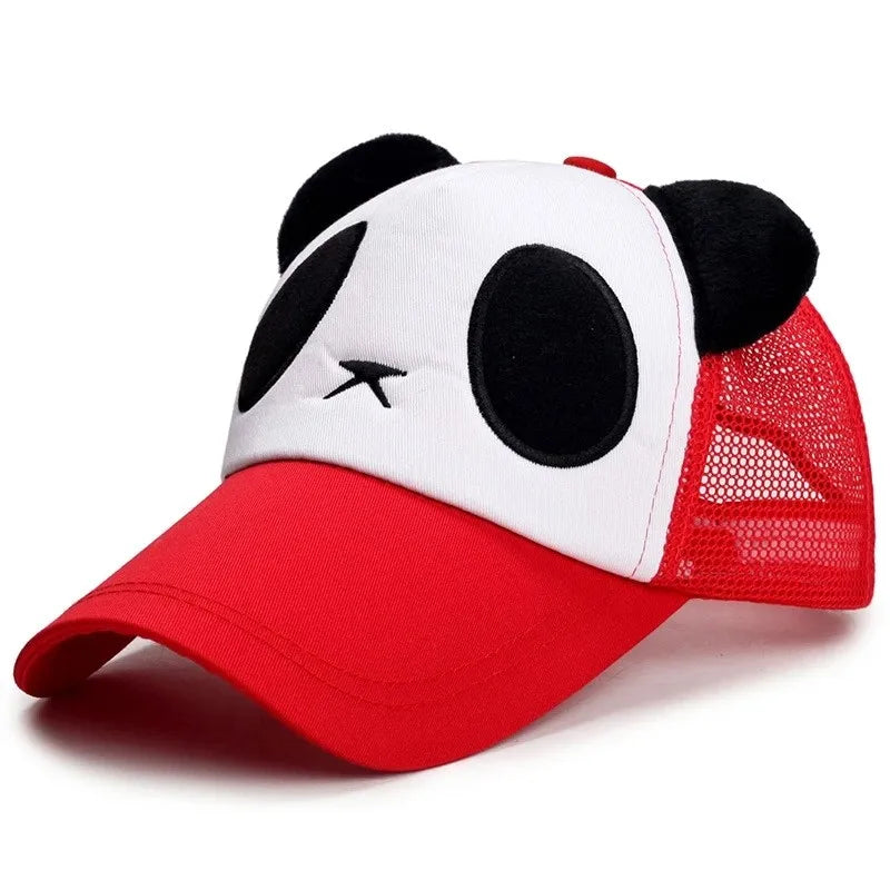 Șepci de baseball drăguțe cu panda pentru vară, pentru bărbați și femei, din bumbac, în stil hip-hop, cu închidere snapback, protecție solară, pentru băieți și fete, pentru activități în aer liber, gorras, dropshipping