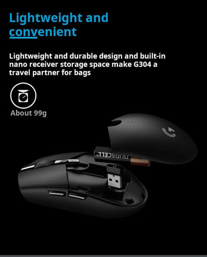 Ασύρματο ποντίκι gaming Logitech G304 LIGHTSPEED, ελαφρύ φορητό ποντίκι με macro, Jedi Survival, FPS, League of Heroes, Eat Chicken