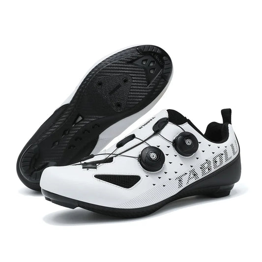 Road Cycling Shoes Flats Cleats Shoes Speed Cycling Sneaker Man Bike Shoes Women Self-Locking Non-slip Mountain Bicycle shoe spd