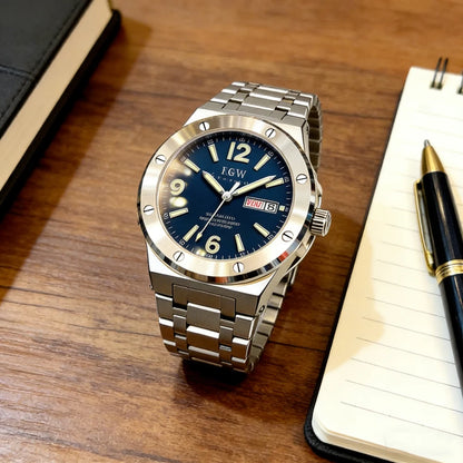 Carnival mechanical men’s watch (IW premium series) – Luxury, sapphire crystal, water-resistant to 50 m, imported automatic movement