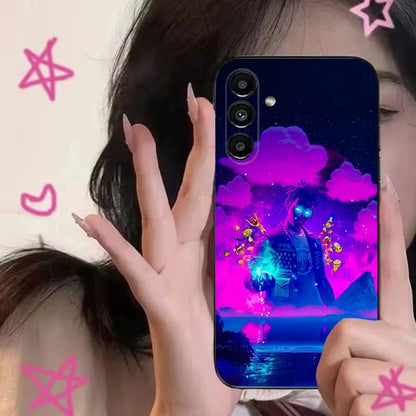 R-Royales F-Fortnites Handyhülle für Samsung S24,S21,S22,S23,S30,Ultra,S20,Plus,Fe,Lite,Note,10,9,5G, Schwarz, Soft Cover