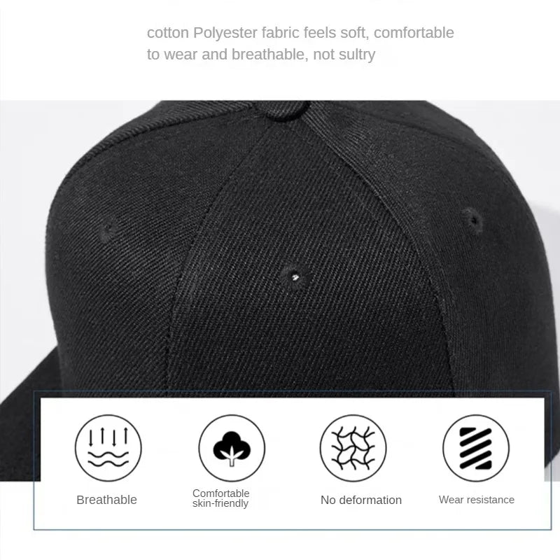 Duża czapka skateboardowa z zapięciem z tyłu dla mężczyzn, o obwodzie 64 cm, dopasowana czapka baseballowa XXL, męska czapka typu snapback w dużym rozmiarze, gładka czapka futbolowa, 60 cm, 62 cm