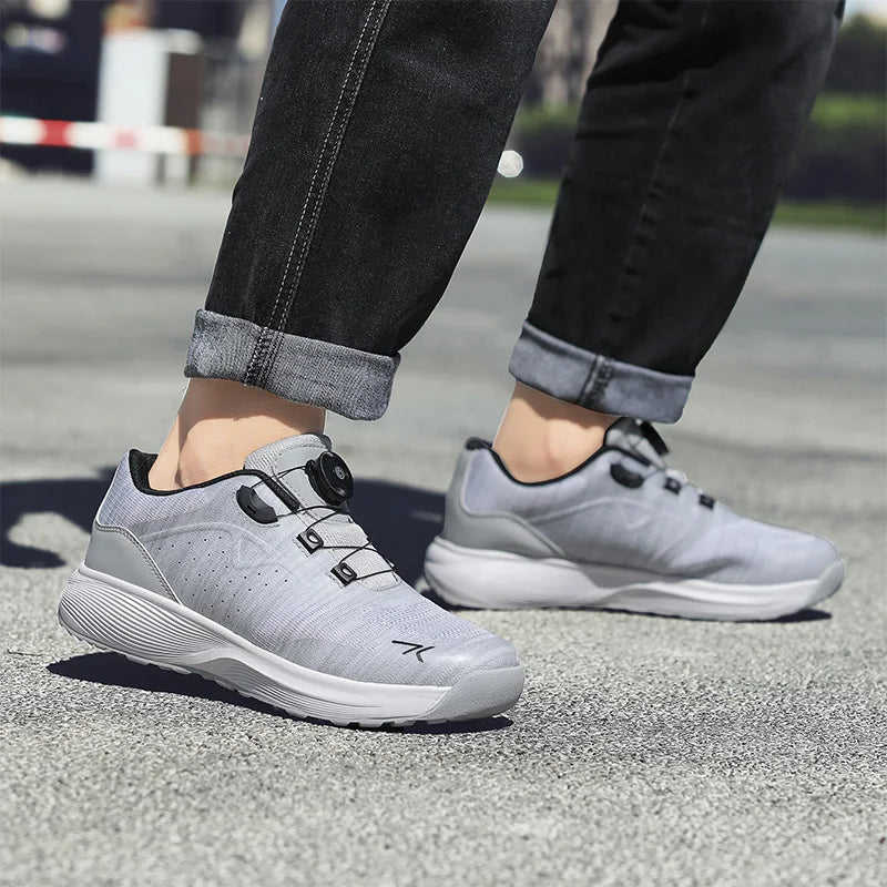 Cycling Sneakers MTB Men's Sports Dirt Bike Shoes SPD Pedal Mountain Bicycle Footwear Speed Racing Flat Off-Road Cycling Shoes