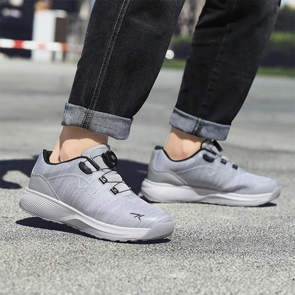 Cycling Sneakers MTB Men's Sports Dirt Bike Shoes SPD Pedal Mountain Bicycle Footwear Speed Racing Flat Off-Road Cycling Shoes