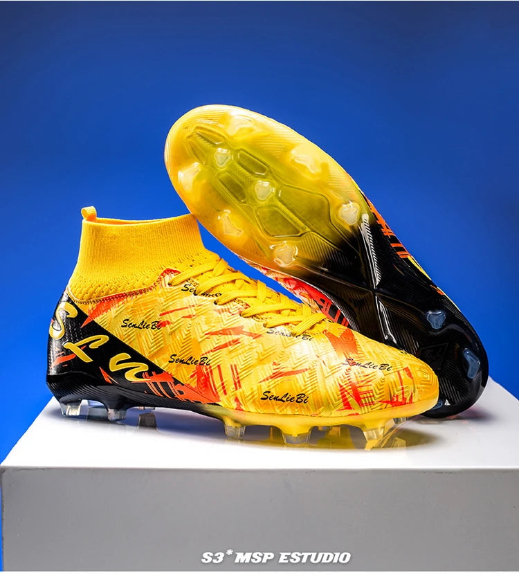 Professional Football Boots Men Soccer Shoes Society Football Cleats FG Ultralight Training Soccer Sneakers Outdoor Sports Shoes