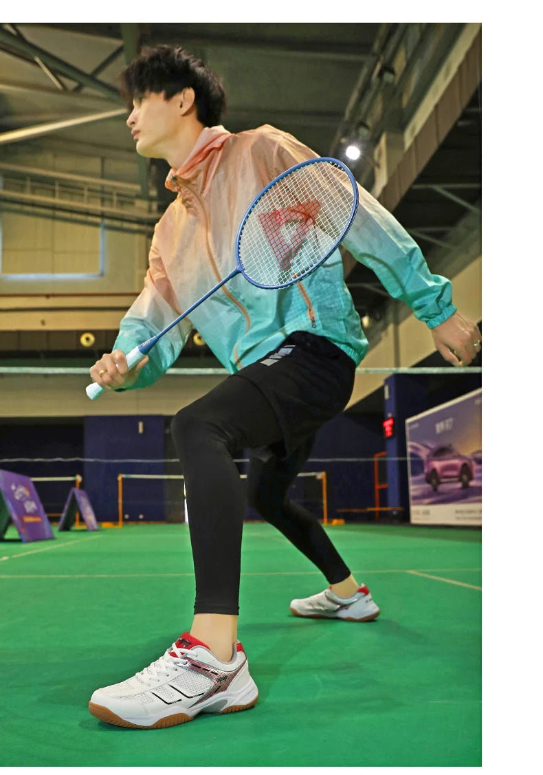 2025 Neue professionelle Badmintonschuhe, Sneaker für Herren, Tennisschuhe, atmungsaktiv, rutschfest, Volleyball-Sportschuhe für Männer und Frauen