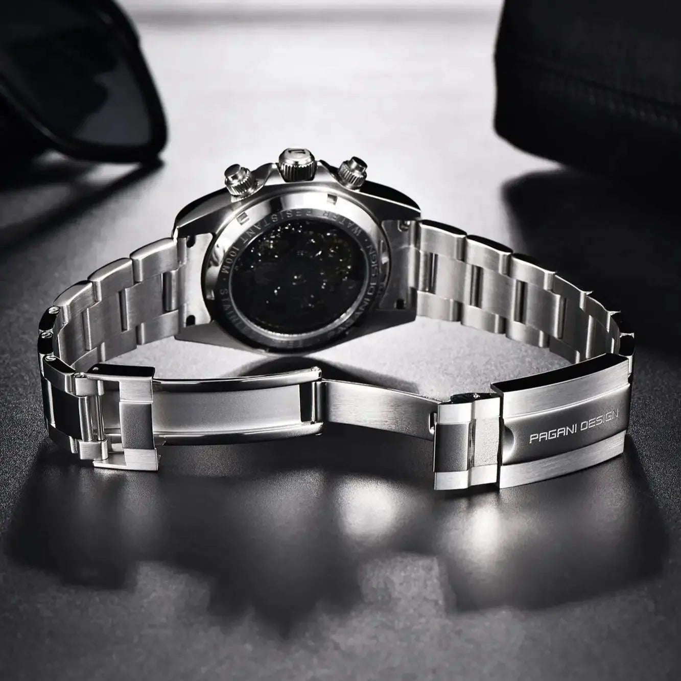PAGANI DESIGN Men's Automatic Mechanical Watch Stainless Steel Waterproof Sport 10Bar Luxury Casual Watch for Men Reloj Hombre