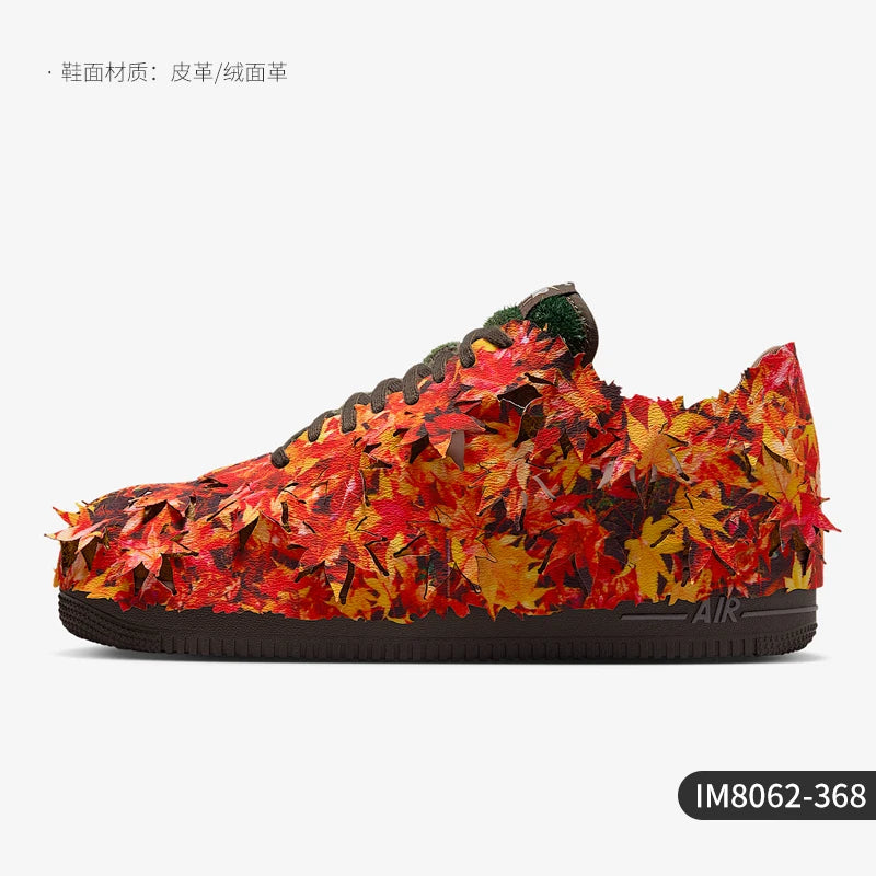 Nike Authentic Air Force 1 Men's Women's Fashion Wear-Resistant Sports Casual Shoes IM8062-368