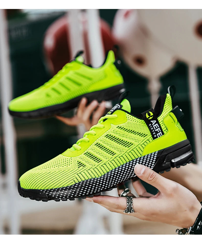 Nouveaux hommes chaussures de course respirant chaussures de sport de plein air baskets légères pour hommes chaussures d'entraînement athlétiques confortables