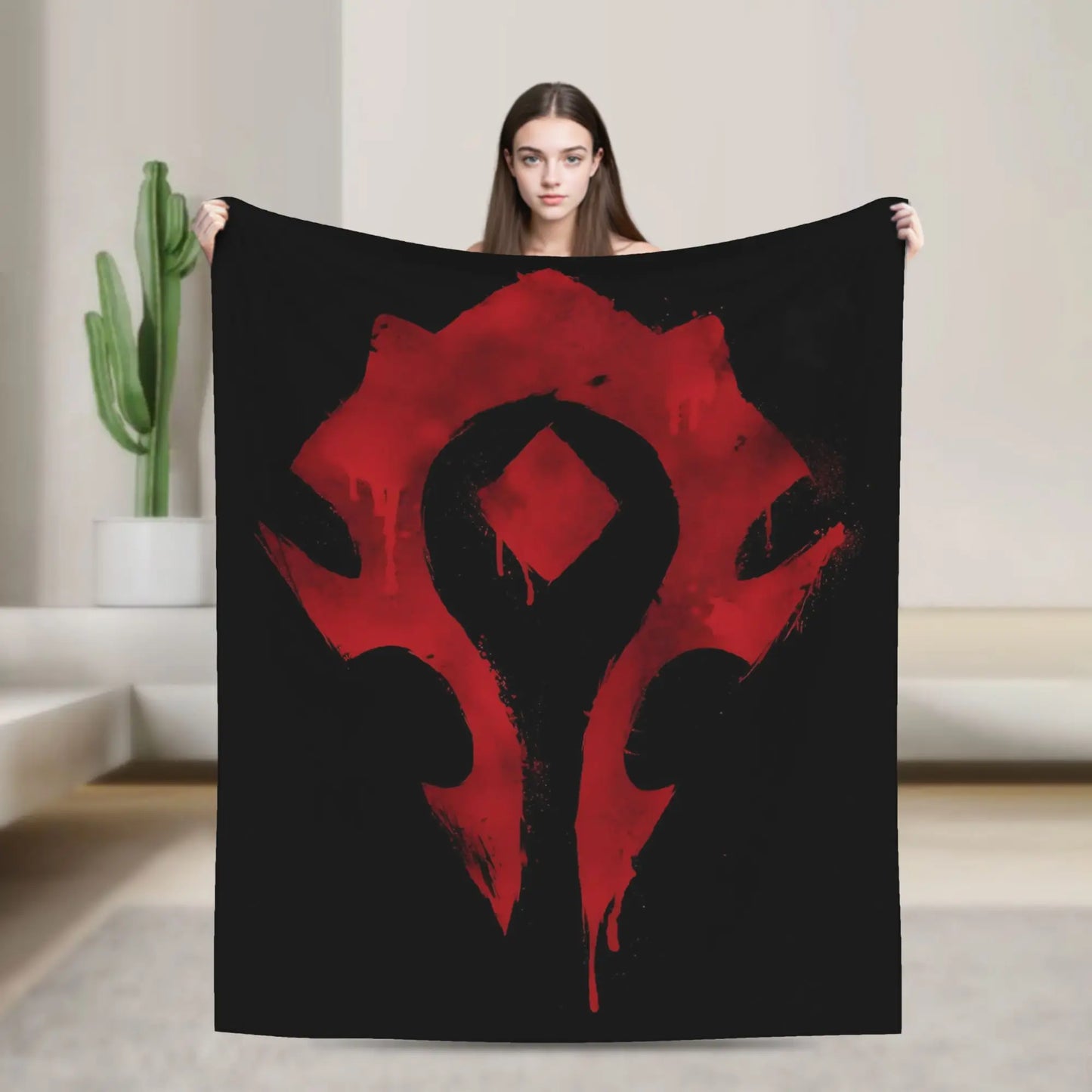 World of Warcraft, WOW Game Blanket Quality Super Warm  Throw Blanket Winter Picnic Outdoor Graphic Bedspread