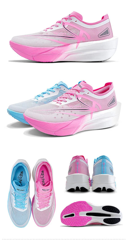 2025 New Full Palm Nylon Carbon Plate Running Shoes Double Layer Double Density Marathon Training Shoes Irunsvan&ACTBASE 25126