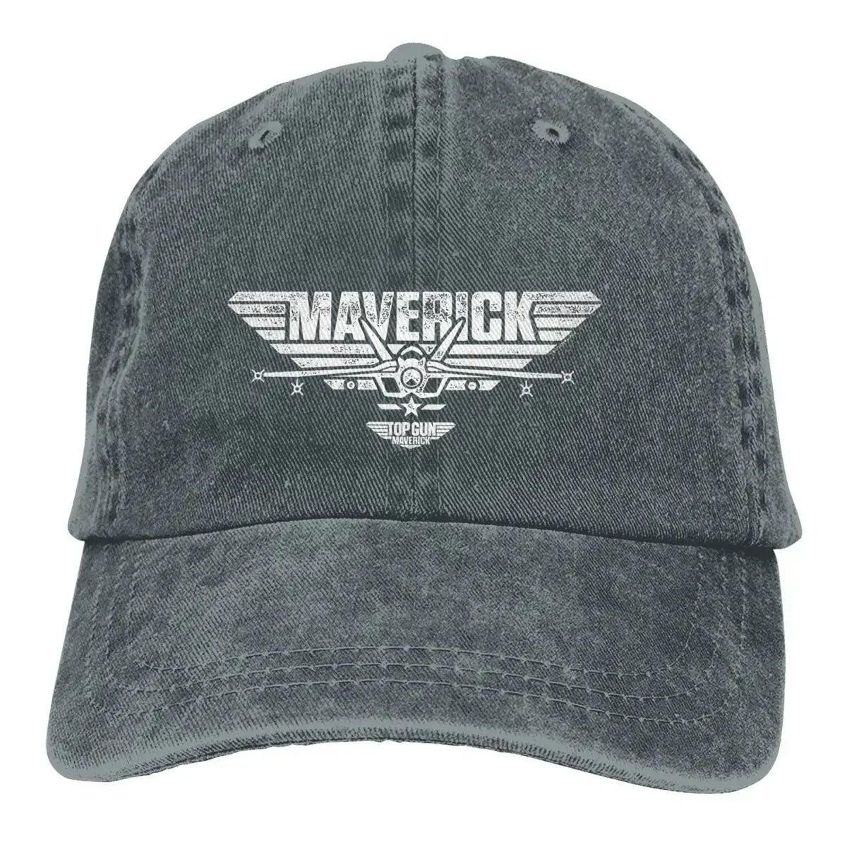 Многоцветна шапка с козирка за мъже и жени, каубойска шапка „Top Gun Maverick“ с центрирано лого на „Jet“, бейзболни шапки, персонализирани шапки с козирка за защита