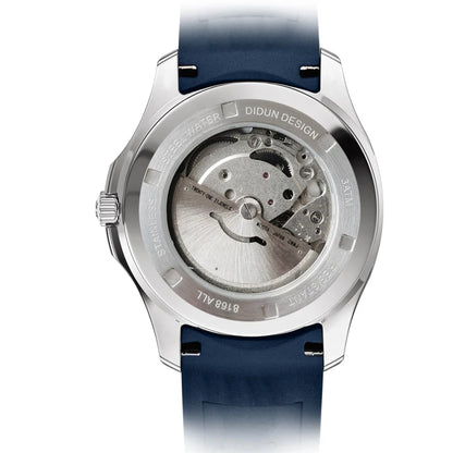 DIDUN Sport Men Automatic Mechanical Watches Sapphire Stainless Steel 10Bar Waterproof Clock