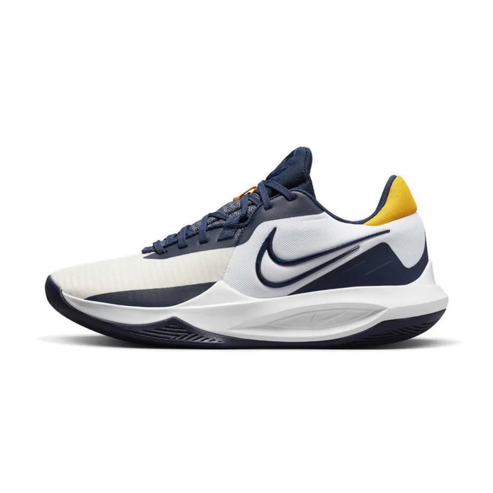 Nike Precision 6 Running Shoes Stability Support Cushioning Lightweight Breathable for Daily Training DD9535-101