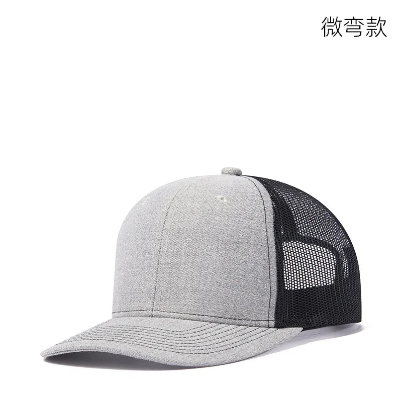 Czapki z daszkiem typu „trucker” w 38 kolorach, na świeżym powietrzu, z zatrzaskiem, czapki typu „dad hat”, hip-hopowe, męskie, damskie, regulowane, dla chłopców i dziewcząt, czapki baseballowe