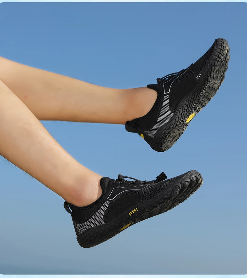 36-48# Gym Footwear Unisex Seaside Aqua Shoes Couples Vacation Beach Game Wading Shoes Men’s Squat Fitness Shoes Women’s Yoga Shoes