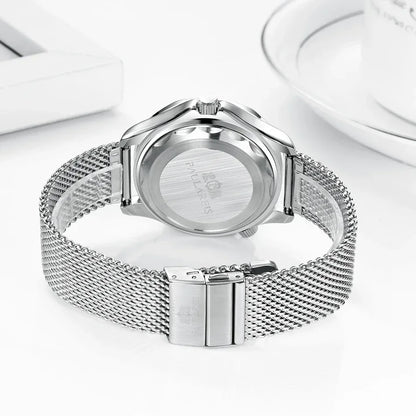 Automatic Watches for Men Mechanical Self Wind Net Stainless Steel Nylon Strap Luxury New Limited Reloj Hombre Baratos