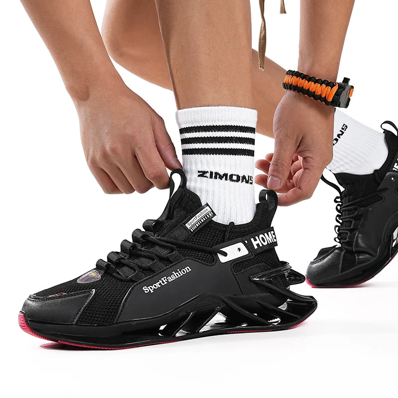 Mens Running Shoes 2026 New Mesh Breathe Sole Anti Slip Wear Resistant Daily Sports Trendy Fashion Casual Sneakers for Men
