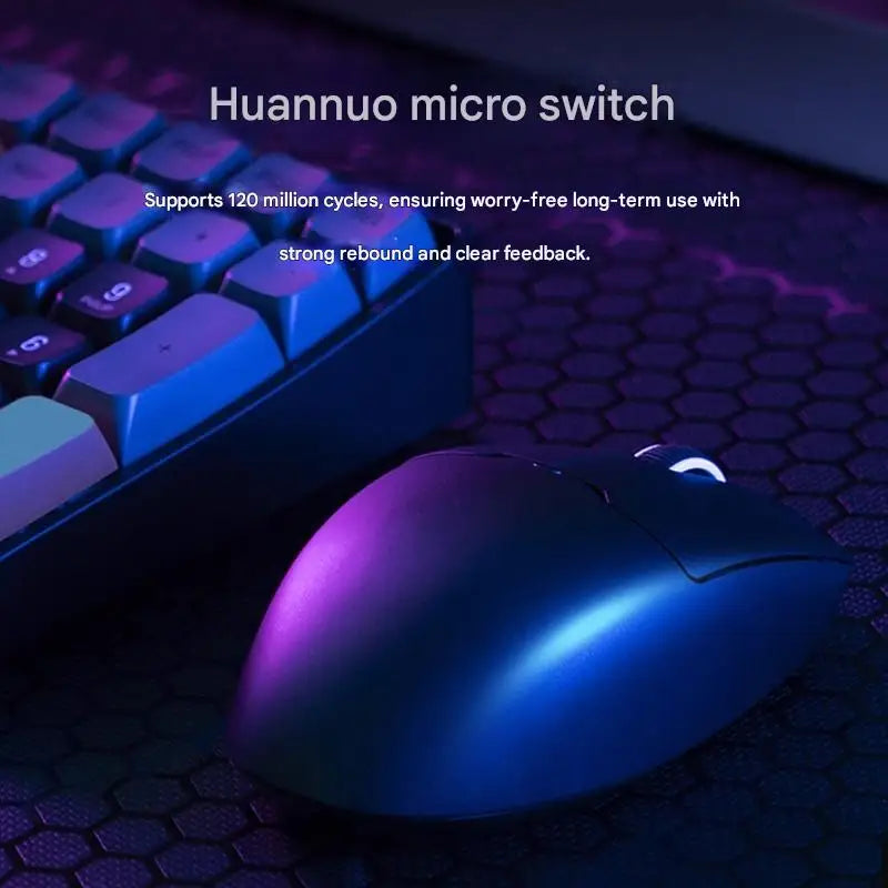 Aigo GM80 PLUS PRO trådløs Bluetooth-mus PAW3311/PAW3395 letvægts 1000HZ kablet gaming- og e-sportsmus med tre tilstande – gave