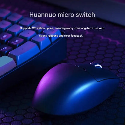 Aigo GM80 PLUS PRO trådløs Bluetooth-mus PAW3311/PAW3395 letvægts 1000HZ kablet gaming- og e-sportsmus med tre tilstande – gave