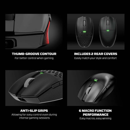 FANTECH Aria XD7E 2.4G Wireless Gaming Mouse PixArt 3311 1000Hz 59g Lightweight Gamer Mice For PC Laptop