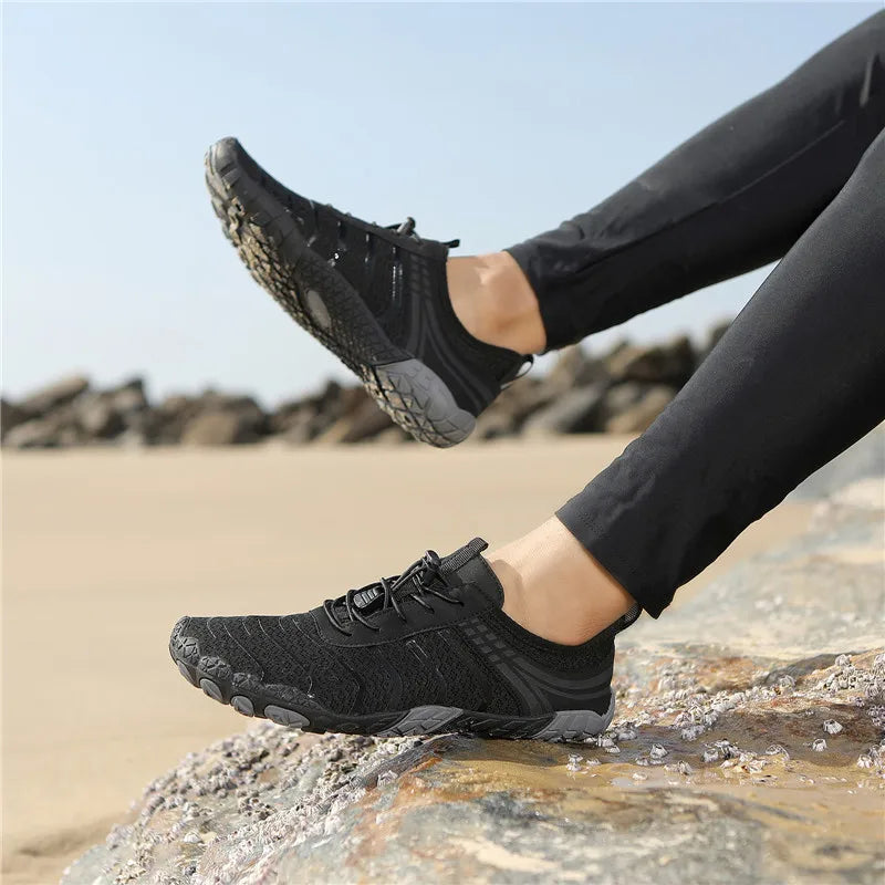 Barefoot Beach Aqua Shoes for Men and Women Quick-Dry Summer Water Shoes Outdoor Wading Sneakers Lightweight Water Sports Shoes