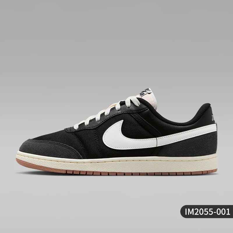 Nike Authentic JORDAN Men's Lace-Up Low-Top Breathable Lightweight Sneakers IM2055-001