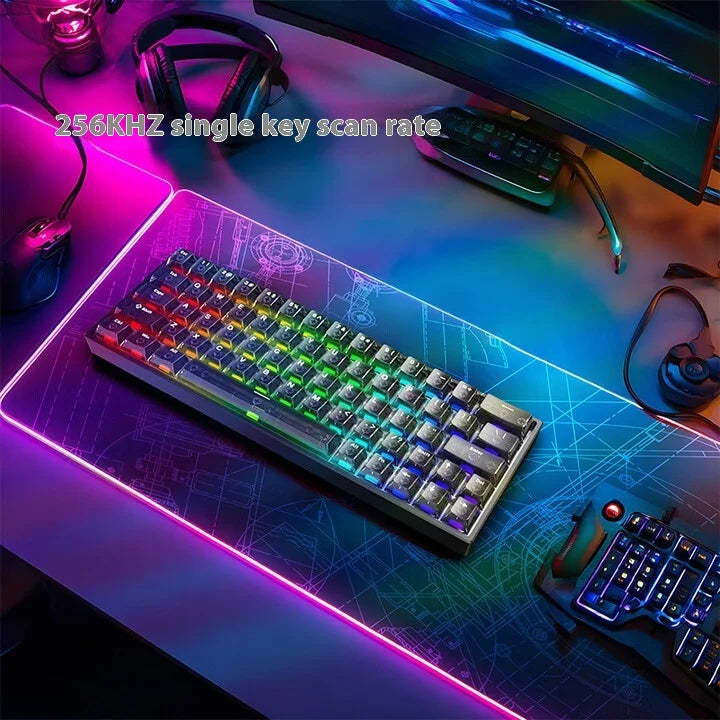 IROK ND63 Max ND63 Ultra ND68 Pro Gaming Magnetic Mechanical Keyboard 60% Layout RT0.001mm 8K 0.125ms Delay Wired Gamer Keyboard