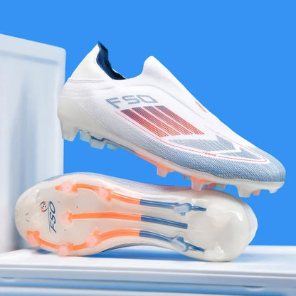 Chaussures de football pour hommes, crampons pour terrain synthétique, antidérapantes, résistantes à l'usure, respirantes, légères, pour entraînement sur gazon artificiel en extérieur.