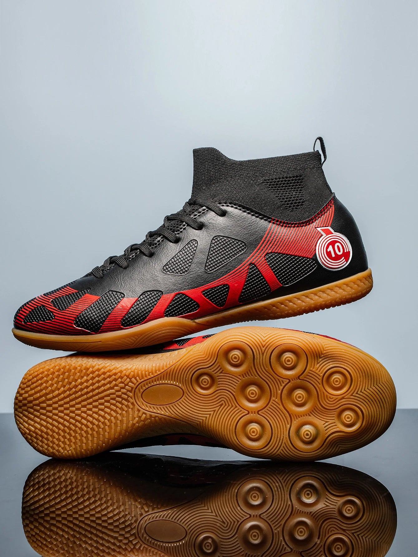 2026 New Professional Indoor Flat-Bottomed Football Shoes Teenagers Durable Comfortable Training Shoes Adult Non-Slip Soccer Shoes