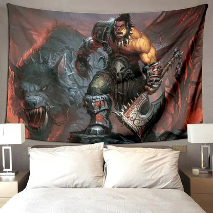 3D World of Warcraft pattern printed blanket bedroom living room home decor picnic blanket child room bed blankets birthday gift