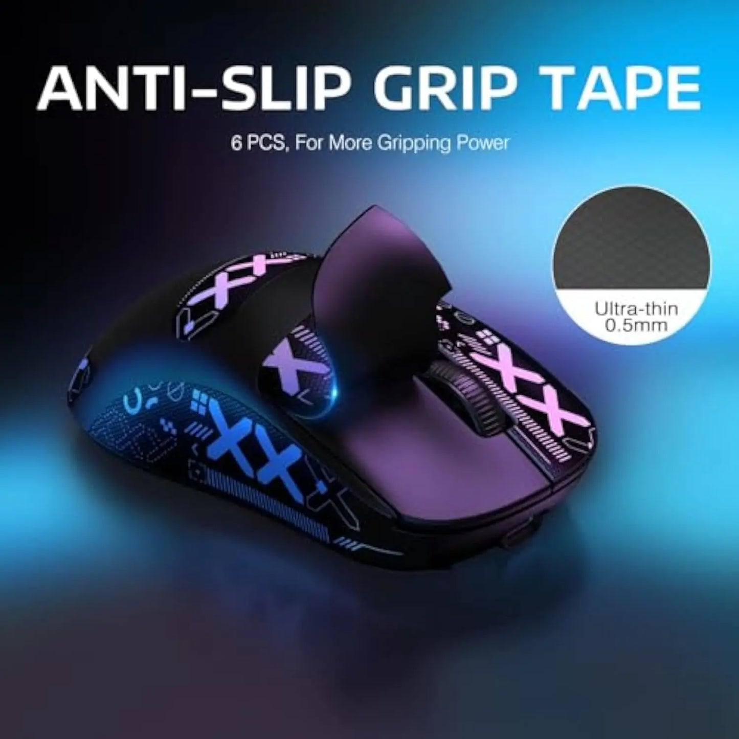Attack Shark X3Pro vezeték nélküli Bluetooth gamer egér, PixArt PAW3395, 26000dpi optikai egér, hárommódú csatlakozás, makrós gamer egér