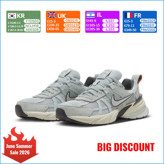 Nike W V2K RUN Women's Athletic Lifestyle Slip-Resistant, Durable, Breathable Casual Running Shoes FN6703-003