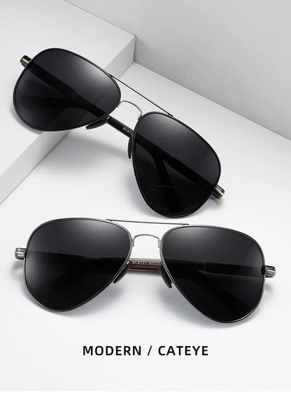 BARCUR polarizált férfi napszemüveg, pilóta napszemüveg férfiaknak, kiegészítők, vezetéshez, horgászathoz, túrázáshoz, szemüveg, Oculos, Gafas De Sol
