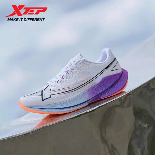 Xtep Shyft 1.0 Professional Running Shoes For Men 2025 Summer Marathon Shock Absorbing Carbon Plate Racing Shoes 875319110083
